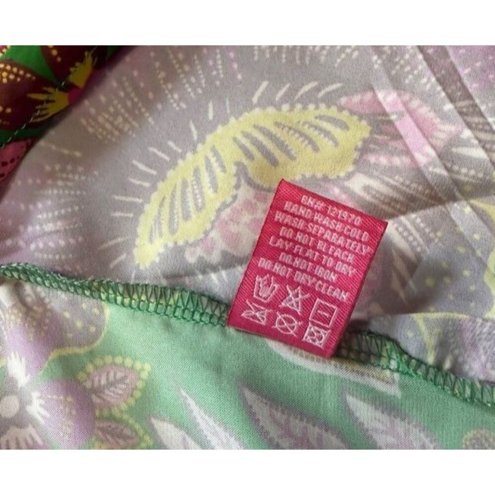 Flying Tomato Pink Floral Maxi Dress Womens Size Large Boho V-Neck Floral READ - Picture 6 of 11